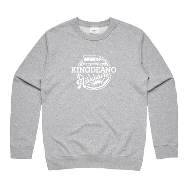 Men's KDA White Logo Jumper Thumbnail