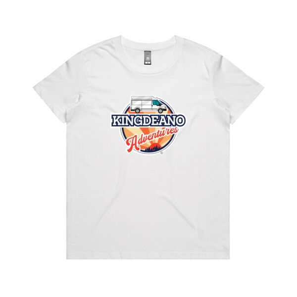 Women's KDA Logo & Socials Tee  Thumbnail