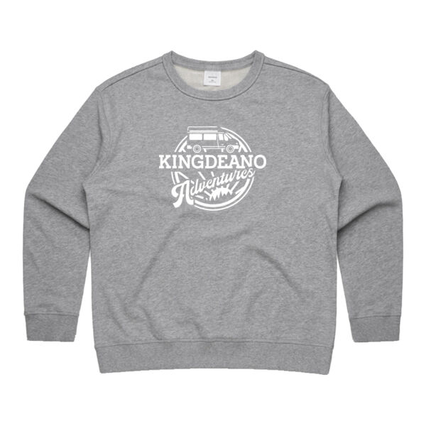 Women's KDA White Logo Jumper Thumbnail